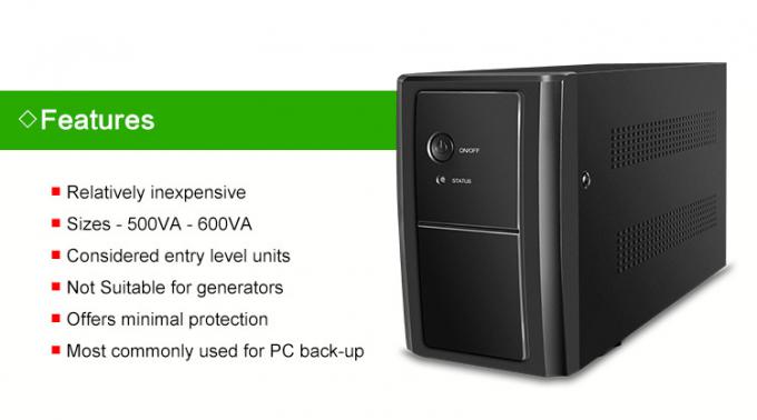 Computer Offline-geänderte Sinus-Welle UPSs 650va 850va 1000va 1500va hohe Qualität mit AVR-CER