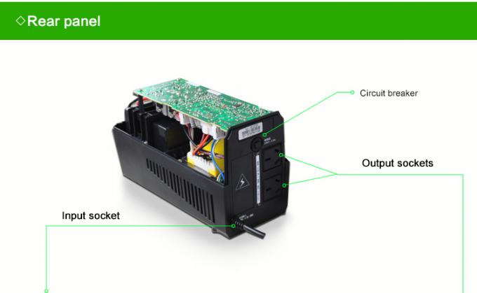 Computer Offline-geänderte Sinus-Welle UPSs 650va 850va 1000va 1500va hohe Qualität mit AVR-CER