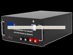 Langlebige 51,2-V-200-Ah-Lithiumbatterie für Energiespeicher, Solar und Telekommunikation