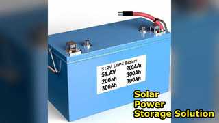 51,2 V LiFePO4-Batterie 200 Ah 300 Ah Solarspeicher