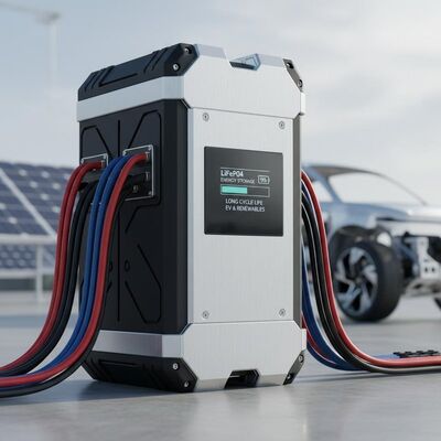 Long Cycle Life LiFePO4 Battery Pack Energy Storage Solution Suitable for Electric Vehicles and Renewable Energy Systems