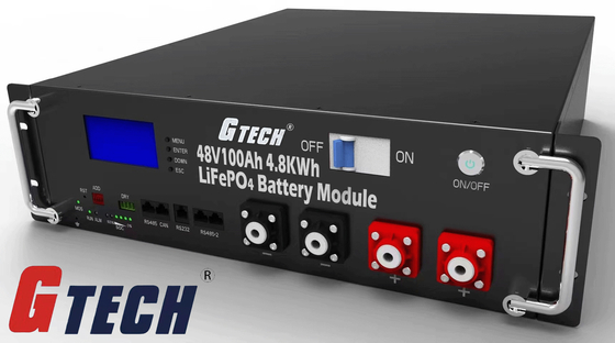 12V24V48V LiFePO4 Batteriepaket 600*460*457mm Klasse A zur Sicherung