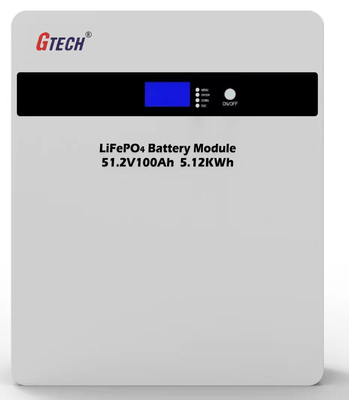 Standardgroße Bluetooth-Display LiFePO4-Batteriepack mit Leistung und Off-Grid