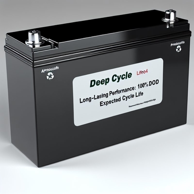 Langlebige Leistung mit tiefem Zyklus LiFePO4 Batterie 000 Zyklen 100%DOD Erwartete Zyklusdauer