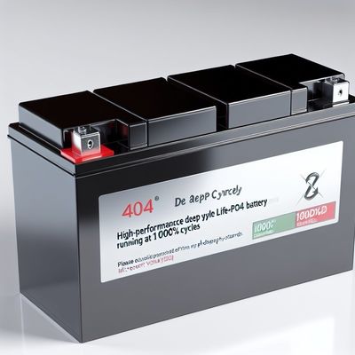 Long-lasting Performance with Deep Cycle LiFePO4 Battery 000 Cycles 100%DOD Expected Cycle Life