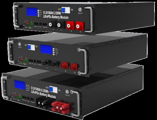 Langlebigkeit 51.2V 100Ah Lithiumbatterie zur Speicherung von Energie