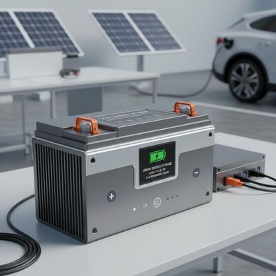 Lange Lebensdauer LiFePO4 Batteriepack Energiespeicherlösung geeignet für Elektrofahrzeuge und Systeme für erneuerbare Energien