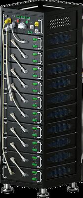 G TECH 512V Hochspannungs 102,4 KWh LiFePO4-Batterie mit 6000 langen Ladezyklen für die Solarenergiespeicherung