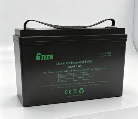 12,8 V 150 Ah LiFePO4-Akku mit 6000 Zyklen zur Solarenergiespeicherung