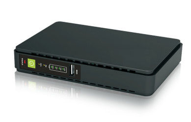 Mini-UPS mit DC-, USB- und POE-Ausgabe-Schnittstellen, eingebauter Adapter ermöglicht breite Wechselstromspannung