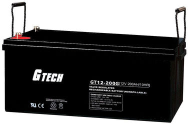 Tiefe Zyklus-Sonnenkollektor GEL Batterie, Akkumulator der Macht-65-200Ah für Sonnensystem