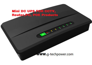 Mini-Lithium Li - Ionbatterie UPSs 15W 30W 60W Technologie DCs G für CCTV-Router VOIP POE