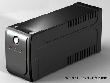 Linie wechselwirkendes UPS 1KVA 1.5KVA änderte die Sinus-Wellen-automatische Aufladung mit Metallkunststoffkoffer
