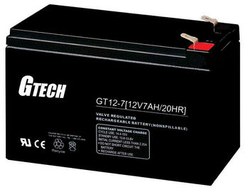 Terminal-vrla T1/T2 Art Batterie 12v 7ah für Telekommunikation, Sonnensystem, Warnungssystem