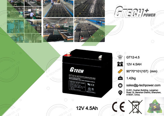 Ventil regulierte Siegelblei-säure-batterie 12v 4.5ah für Warnungssystem