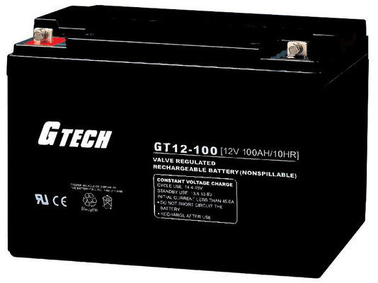 12v 100ah VRLA regulierte Blei-Säure-Batterie für Solarwarnungssystem